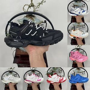 Women Mens Low OG Tracks 3.0 Designer Buty swobodne luksusowe gumowe podeszwa dna Tess S.Gomma Treners Platforma Track Mesh Nylon Biała czarna różowa pianka przezroczyste czerwone trampki