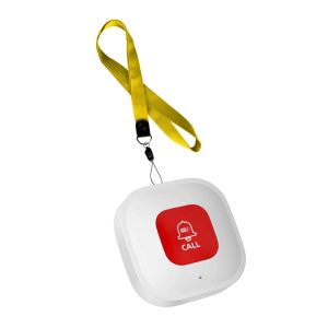 Controllo Tuya WiFi Smart SOS Chiamata Pulsante Caregiver Wireless Pager Pulsante Chiamata di emergenza del trasmettitore per il paziente per paziente