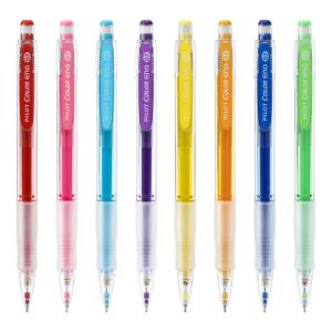 Bleistifte Pilot HCR ENO 0,7 mm Farbe Automatisch mechanische Bleistift 8 Farben Set japanische Schule Schreibwaren Kawaii Bleistift Süßes farbige Stifte