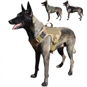 سترات الصيد Mxsleut سترة الكلب التكتيكية مقبض في Middle K9 تسخير الحجم القابل للتعديل للتدريب العسكري موللي