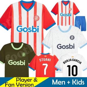 2023 2024 Girona FC Soccer Jerseys Stuani Castellanos Valery Toni Borja Garcia Villa aleix Garcia 23 24 Home Away Camiseta de Men Kids Kids Football S-4XL