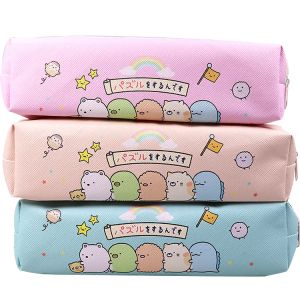 Fälle 12 PCs/Los Kawaii Sumikko Gurashi Bleistift Hülle niedliche Bleistiftbeutel Box Schreibweise Beutel Office School Canetas Zakka