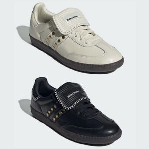 2024 Wales Bonner Studded Pack Black Cream White Python Snakesskin Running Shoes Leopard Silver Core Black Fox Brown Men Women Sports Low Sneakers 36-45