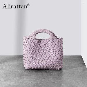 Hobo Vegetable Basket Woven Women's Bag Small And Mini Water Bucket Single Shoulder Diagonal Straddle Handheld