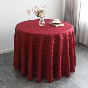 Table Cloth Round Tablecloth Wedding In The Morning Glory Print Waterproof With Polyester Tablecloths On