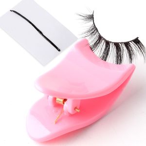 Cross-border new fake eyelash auxiliary net red women's group glue-free Europe and the United States thick wearing eyelash curler spot wholesale