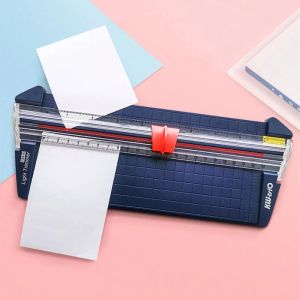 Trimmer A4 Papierschneider tragbarer Rotationspapier Trimmer DIY Scrapbooking für Fotopapier Schneidematte Maschinenpapier Handwerk Bürovorräte