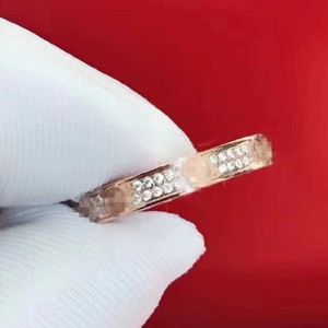 Pierścienie zespołowe projektant pierścionka projektant biżuterii dla kobiet miłość pierścionka ślubna Pierścień Diamentowa Pierścienie stalowe