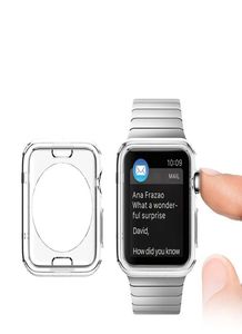 Per Apple Watch 38mm 42mm 40mm 44mm Copertura per tutto il corpo Full Cover di protezione TPU Coperchio di protezione trasparente per IWatch Series 1 2 3 4 58086731