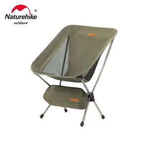 Utomhus bärbar vikstol Ultralight Camping Fishing Chair Picnic Beach YL08 YL09 YL10 Aluminium Alloy Chair 240327