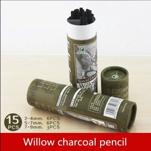 Bleistifte Maries Künstler Willow Charcoal Pencil 29 mmspecial Distribution für Skizzenmalerei Professionelle Qualitätsbetreuung Lieferungen