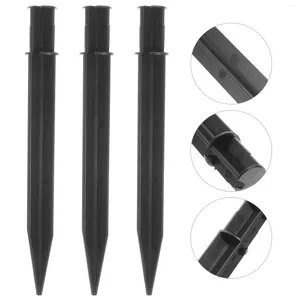 Garden Decorations 8 Pcs Ground Cone Replacement Light Stake Spike And Lawn Solar Street For Accessories