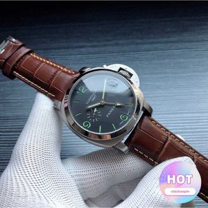 Luxury Watch Designer Watch Watches For Mens Mechanical Automatic Sapphire Mirror 44mm 13mm Leather Watchband Sport Wristwatches Pltw Weng