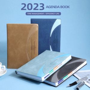 Planerare 2023 Planner Notebook A5 Weekly and Monthly Daily Planners Agenda Kalender för att lista Organisation Journal Habit Målschema