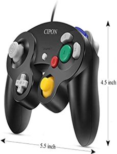 100 Новых проводных классических контроллеров NGC для GameCube Nintendo Switch Wii Nintendo Super Smash Bros Ultimate с Turbo Functio6973929