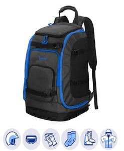 Sacos ao ar livre Soarowl 50l saco de esqui grande capacidade mochila botas botas capacete roupas podem colocar esquis com ajustável à prova d'água9381089