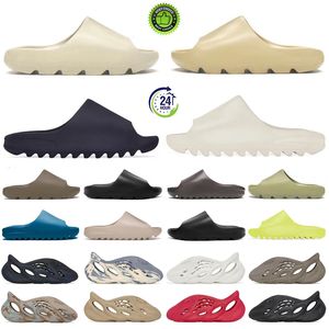 Designer sandals da uomo donna cursore vermamilon blu minerali onyx pannelli puri pannelli scivolosi slipper ocra resina deserta vetrini ararat scarpa