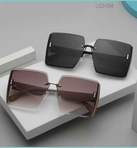 Дизайнерские роскошные солнцезащитные очки New D Home Square Sunless Sunglasses Women