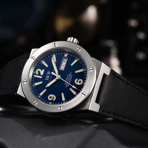 Schweiz IW Mechanical Watch For Men Carnival Luxury Automatisk handledsur 50m vattentät NH36A Reloj Hombre Metal Band