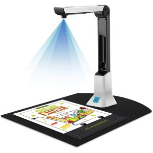 Presentatör Portable Document Scanner A4 10 Mega Pixel Book Scanner Documents Camera A4 Paper Files High Definition Escaner Documentos A3