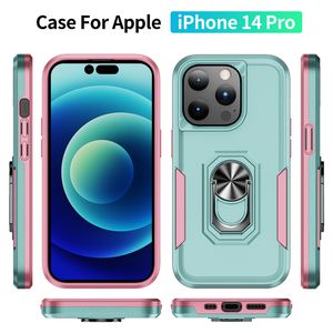 Schockproof Phone Case Mix Model Mix Farbe für iPhone Samsung Hybrid Hard PC Soft TPU zurück -Abdeckung