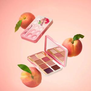 Shadow Multifunctional Makeup Palette Sweet Peach Eyeshadow Blush Highlighter Bronzer Natural Pigment Waterproof Fine Mini Set Box