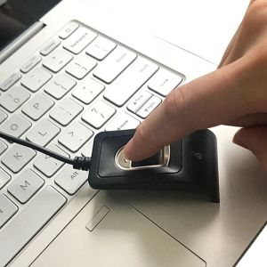 Nagrywanie kompaktowego czytnika odcisków palców USB Skaner niezawodny biometryczny system obecności kontroli dostępu