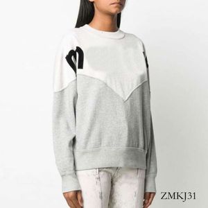 Iisabel Marrant Kadın Tasarımcı Külot Sweatshirt Sıradan Iisabel Hoodies Mektup Yuvarlak Boyun Marrant Hoodie Gevşek Üstler Sıcak Marrant Sweater 8098