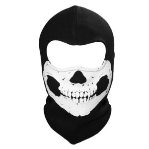 (Remessa rápida) mais recente Balaclava Hood máscaras de rosto completo para fantasmas máscara de esqui de esqui de bicicleta de caveira fantasmas