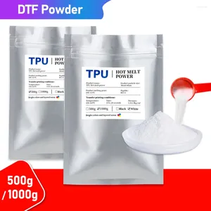 Ink Refill Kits 500G DTF Melt Transfer Powder White Lim för L805 L1800 Skrivare Direkt till Film T-Shirt Printing Machine