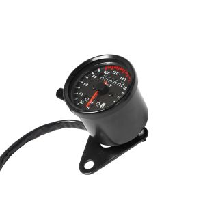 12V Universal Dual Moter Motorcycle Odomômetro Speedho Medro Speedometer