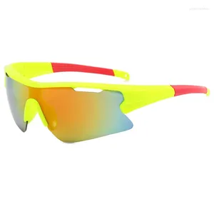 Outdoor Eyewear Cycling Women's Sports Glasses UV Protection Men European And American Sunglasses