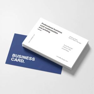 Kort 200PS Business Card Production Printing Highend Affärskort Anpassad färg DoBLEDID CORT PRINTY CORPTY CORD DESIGN
