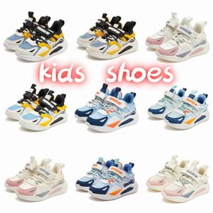 sneakers casual pojkar flickor barn trendiga barn skor svart himmel blå rosa vita skor storlek 27-38 7322#