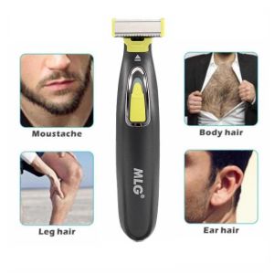 Триммер Mlg Mshipable Electrice Electric Beaver Beard Beard Body Trimmer Мужчины для бритья машина для ухода за волосами уход за лицом.