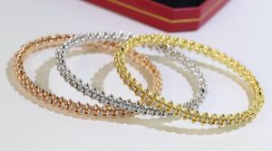 Designer Bracciale Jewelry Clash Series Braggle non fa mai dissentire ai braccialetti di marca di lusso di alta qualità classici regalo squisito di qualità in stile oro 18 k