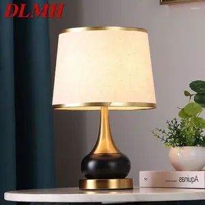 Table Lamps DLMH Nordic Lamp LED Creative Modern Bedside Desk Lights Luxury Simple Decor For Home Living Room Study Bedroom