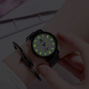 Orologi da donna di lusso, orologi per designer di marchi migliori, regali di Natale da donna, regali delle figlie, regali di San Valentino, minimalista e nicchia Instagram Night Glow