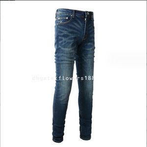 Men's Jeans 2024 Men's Vintage Slim Skinny Jeans Folded Slim Stretch Casual Jeans Men Grey Ripped Jeans Grey Ripped Jeans Men Grey Ripped Jeans Pants Skinny