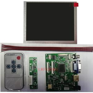 5 Inch ZJ050NA-08C 640*480 TFT LCD Screen Display Monitor With HDMI+VGA+2AV Control Driver Board Replacement AT050TN22