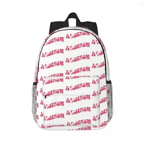 Mochila addison mochilas adolescente bookbag dos desenhos animados crianças sacos de escola viagem mochila ombro grande capacidade