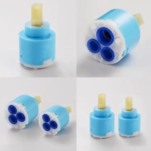 2024 35 mm/40 mm cartuccia in ceramica cartuccia interno blu e verde mixer d'acqua del rubinetto per rubinetto Sostituire la parte per l'acqua della cartuccia del disco ceramico