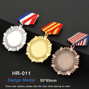 Tom Badge Custom School Class Badge Medals Company Excellent Staff Volunteer Badges Army Medal Insignia Souvenir Gift