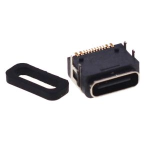 Micro USB 3.1 SMD водонепроницаемый стиль типа C 16PIN Женский разъем для смартфона зарядки зарядки высокой тока зарядки
