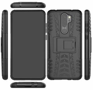 653インチXiaomi Redmi Note 8 Pro Case Heavy Duty Armor Shockproof頑丈なシリコンラバーハードバック電話カバーCase9301917