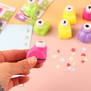 24 Puncher Shape Mini Scrapbook Punches Handmade Cutter Card Craft Calico Printing DIY Flower Paper Craft Punch Hole