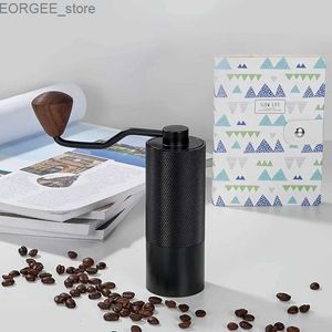 Kaffebryggare Homeproductcentrum Portable Manual GrinderStostless Steel Coffee Grinder Y240403