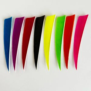 100PCS 4 Inch Turkey Feathers Right Wings Arrow Fletches Vanes Shield Cut Archery DIY Hunting Bow Accessories