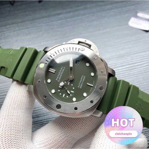 Designer Watch Sapphire Mirror 47mm med spännet Automatic Movement Rubber Watchband 08C6 Weng