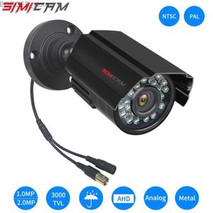 Inne kamery CCTV HD 720P/1080P AHD Analog Surveillance kamera Nocna wizja DVR CCD do wewnętrznego wodoodpornego biura domowego CCTV kamera bezpieczeństwa Y240403